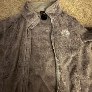 The North Face Women's Soft Gray Teddy Jacket